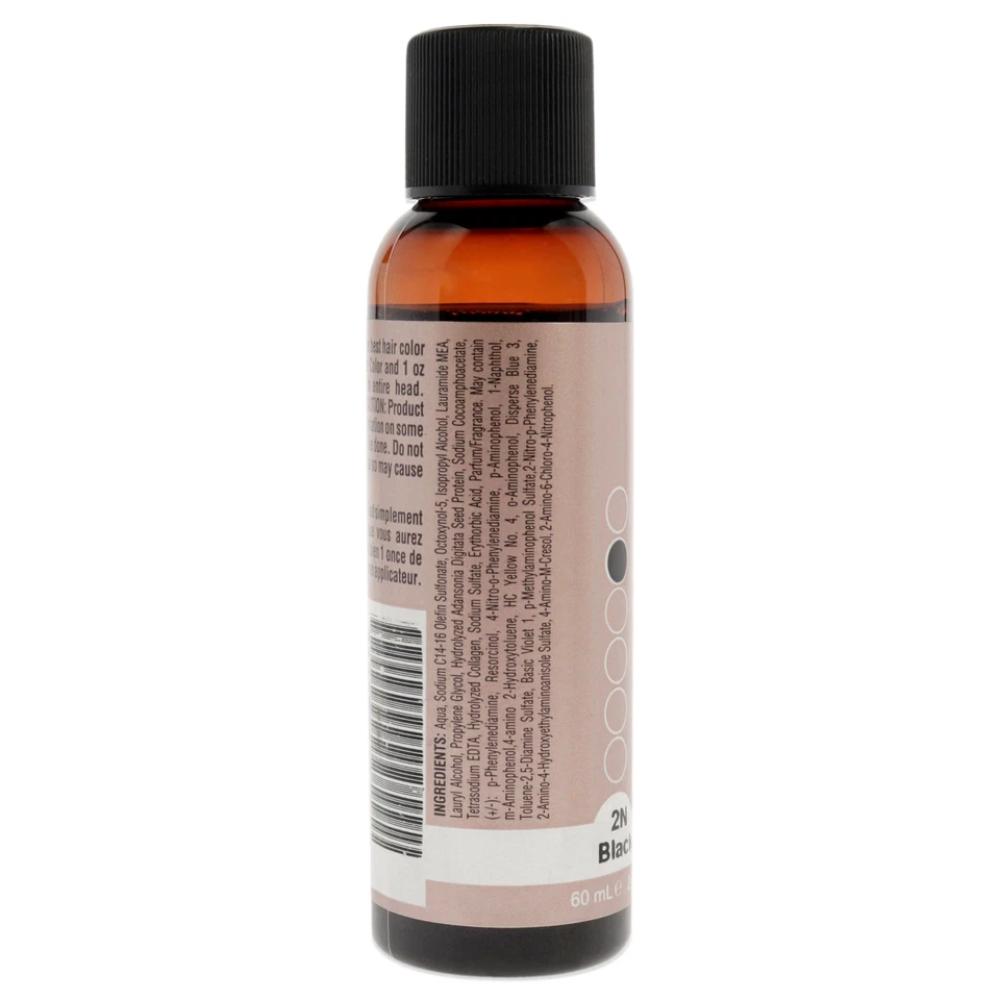 Полуперманентная краска для волос Watercolors BB Demi-Permanent Hair Color - 2N Black от Tressa, подходит для мужчин и женщин - 2 унции (57 г) — фото 2