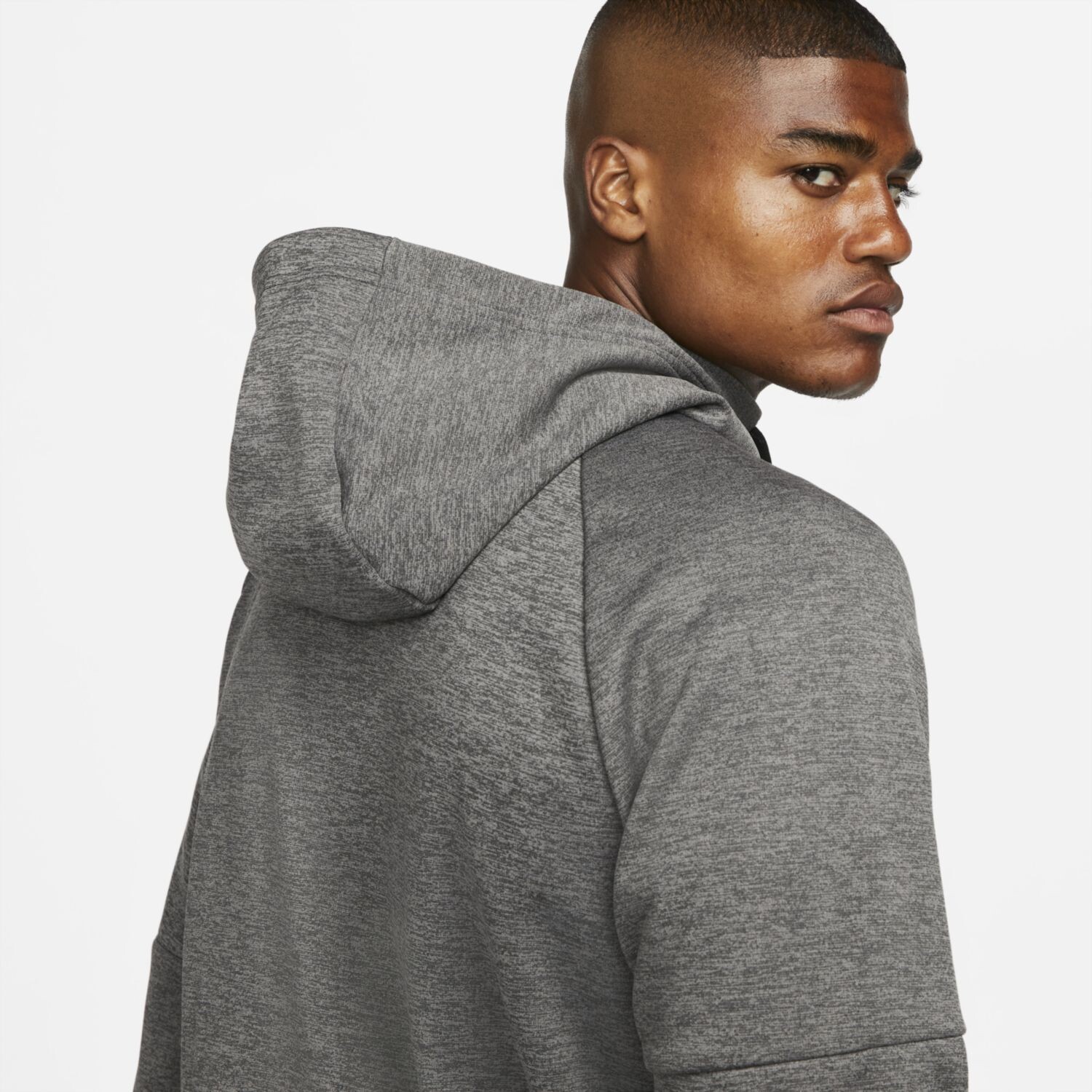 Мужская худи для фитнеса с молнией во всю длину Nike Therma-FIT — фото 3