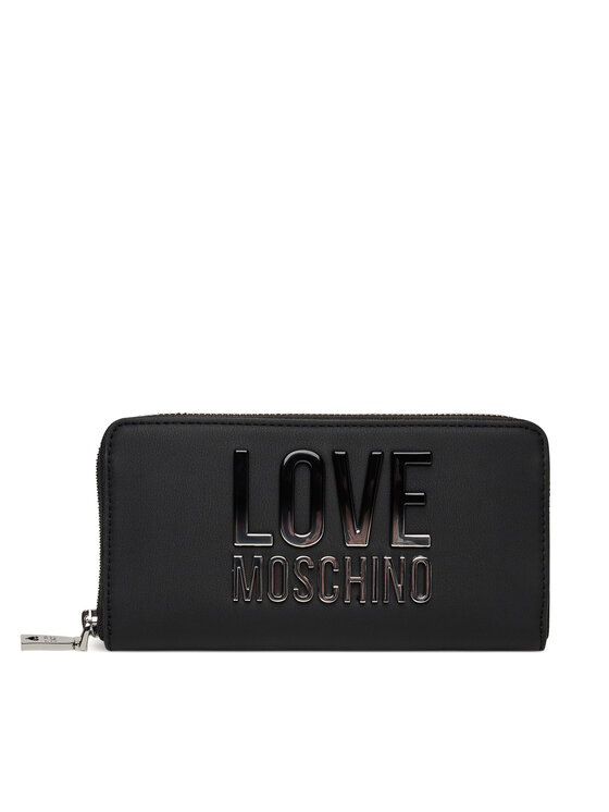 

Большой женский кошелек JC5730PP0MKD000B Love Moschino, черный