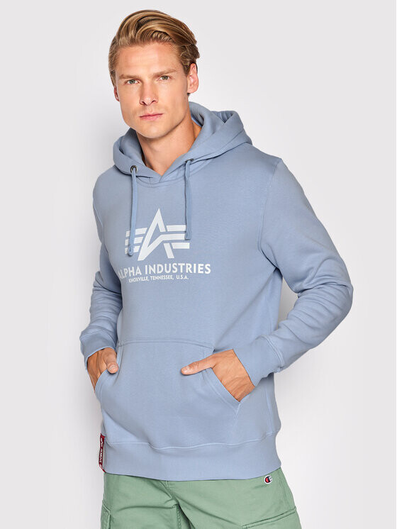

Толстовка обычного кроя Alpha Industries, синий