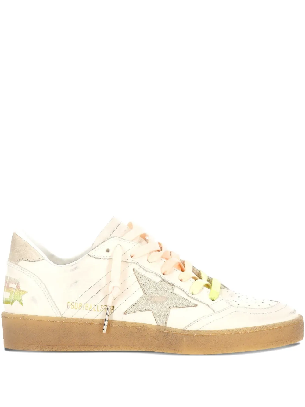 Декорированные кроссовки GOLDEN GOOSE, нейтральный