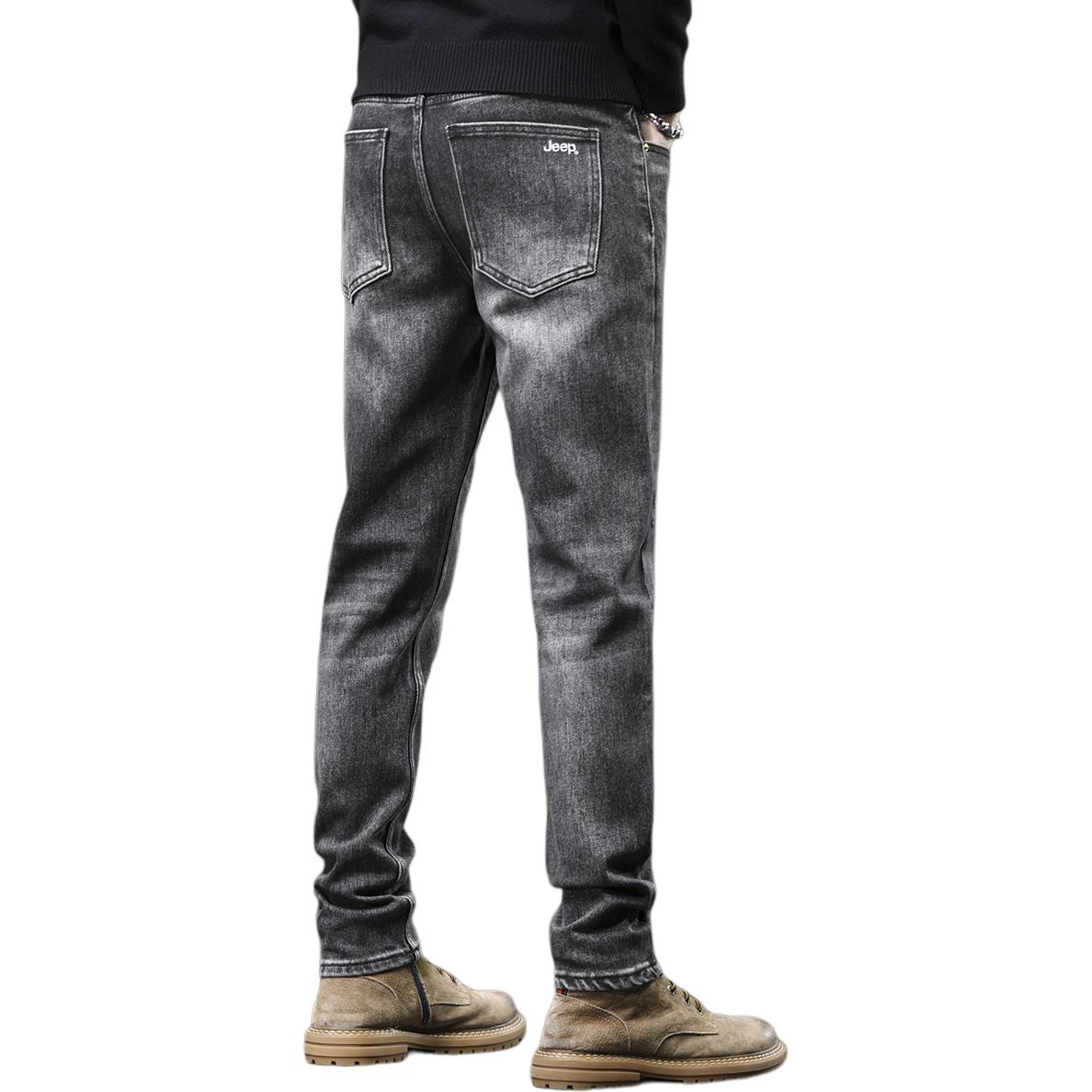 

Джинсы мужские черно-серые Jeep