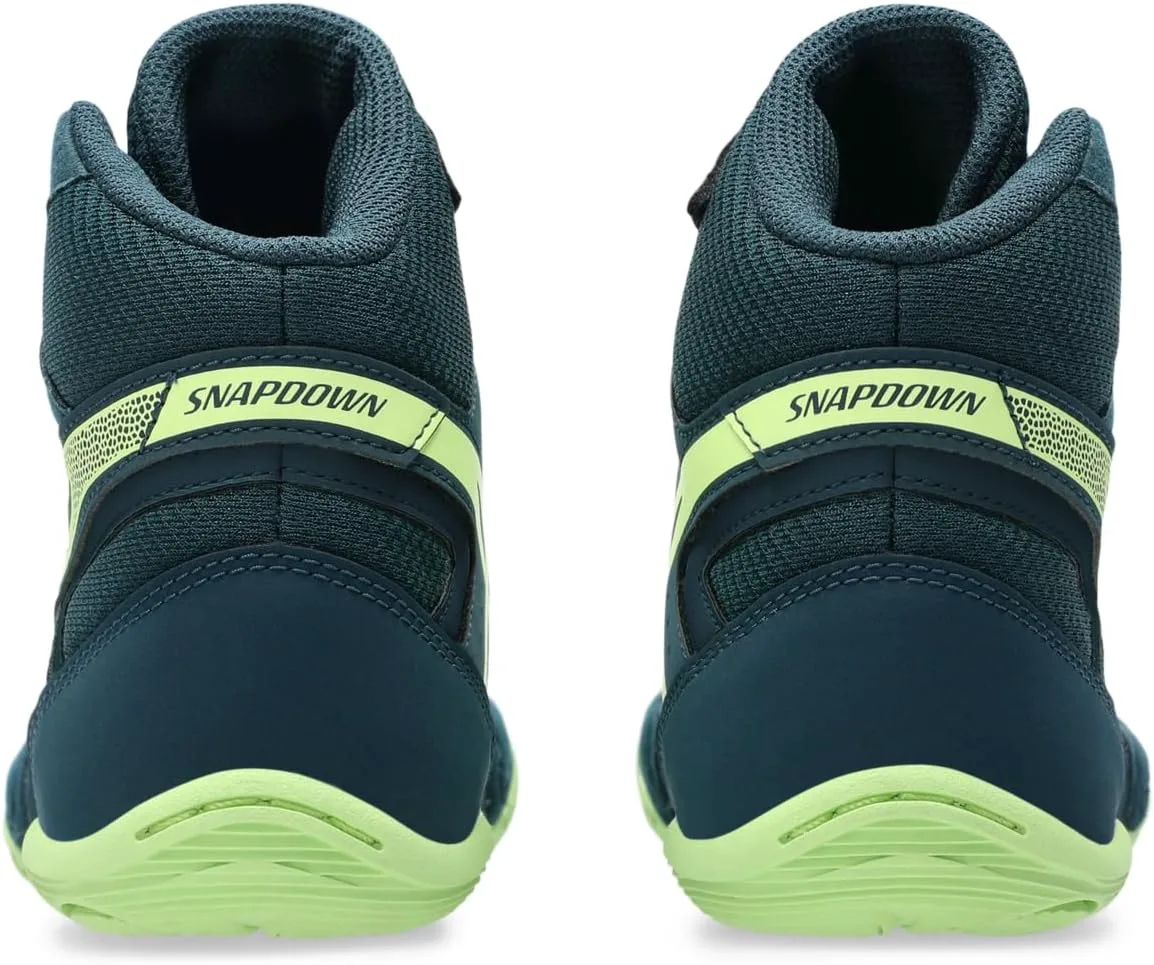 Детские кроссовки ASICS Unisex-Child Snapdown 4 Gs, желтый — фото 4