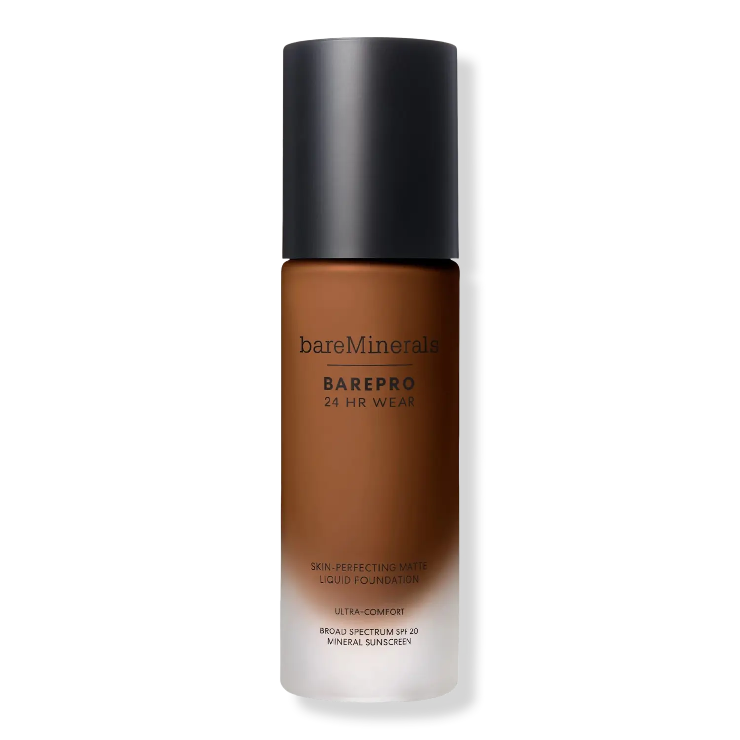 

Основа BAREPRO 24HR Wear Skin-Perfecting Matte Liquid Foundation Mineral SPF 20 bareMinerals, Deep 57 Neutral (for very deep neutral skin with a peach hue)
