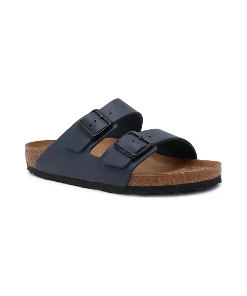 

Тапочки из кожи Аризона Regular fit Birkenstock, синий