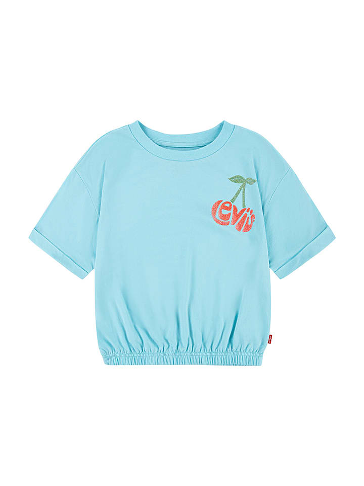 

Футболка Levi's Kids, бирюзовый