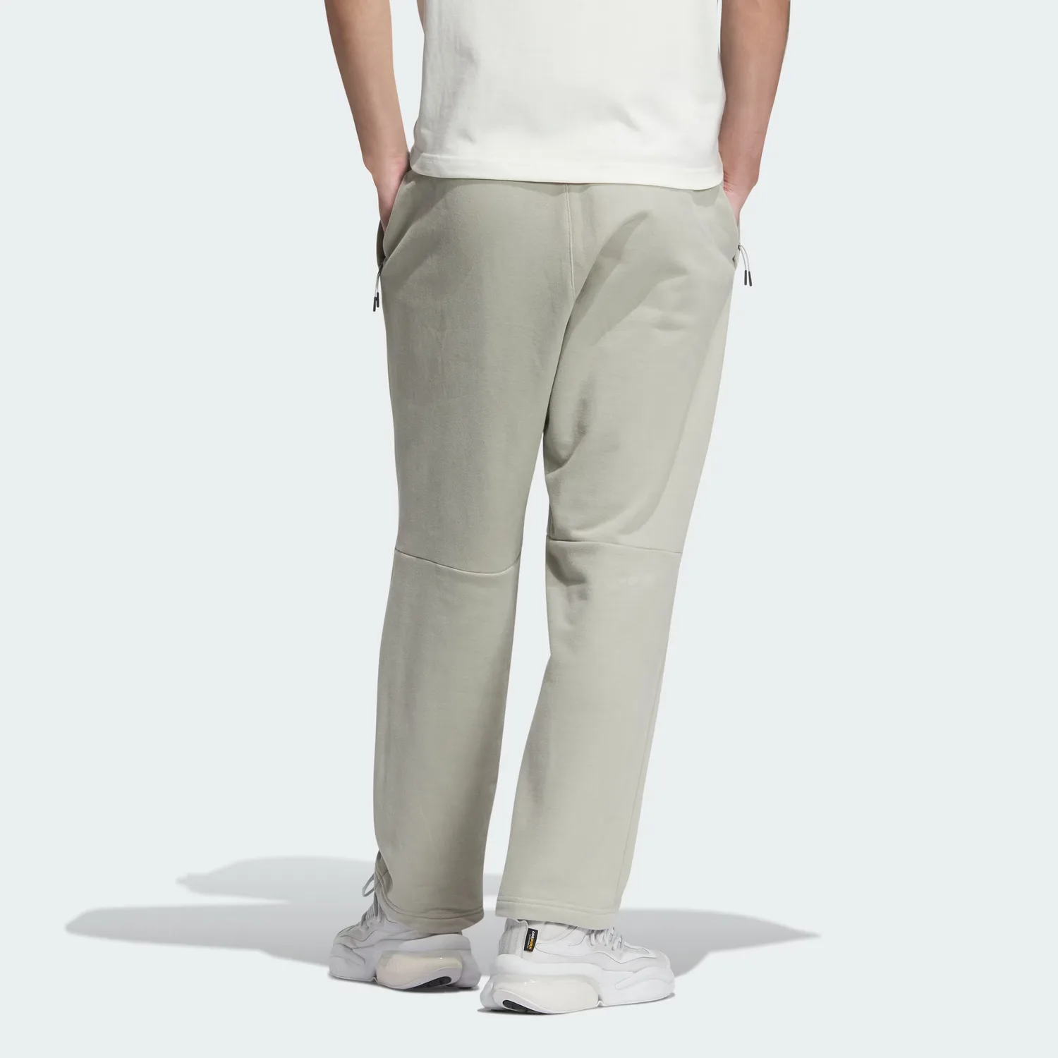 Брюки Wuji Series Wuji Heavy French Terry Adidas, Sesame Earth — фото 3
