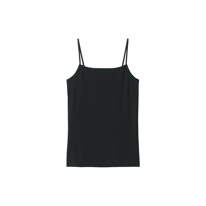 

Топ женский Muji на бретельках, черный