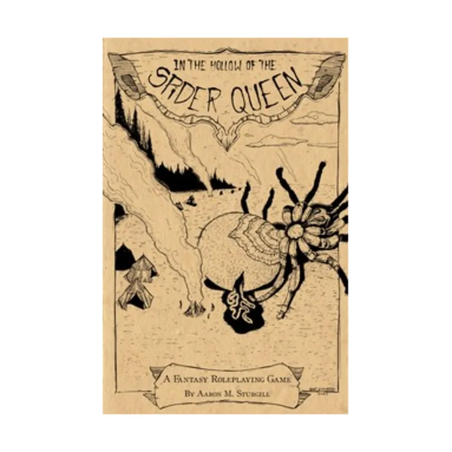 

In the Hollow of the Spider Queen, Role Playing Games (Trail of Dice Games), мягкая обложка