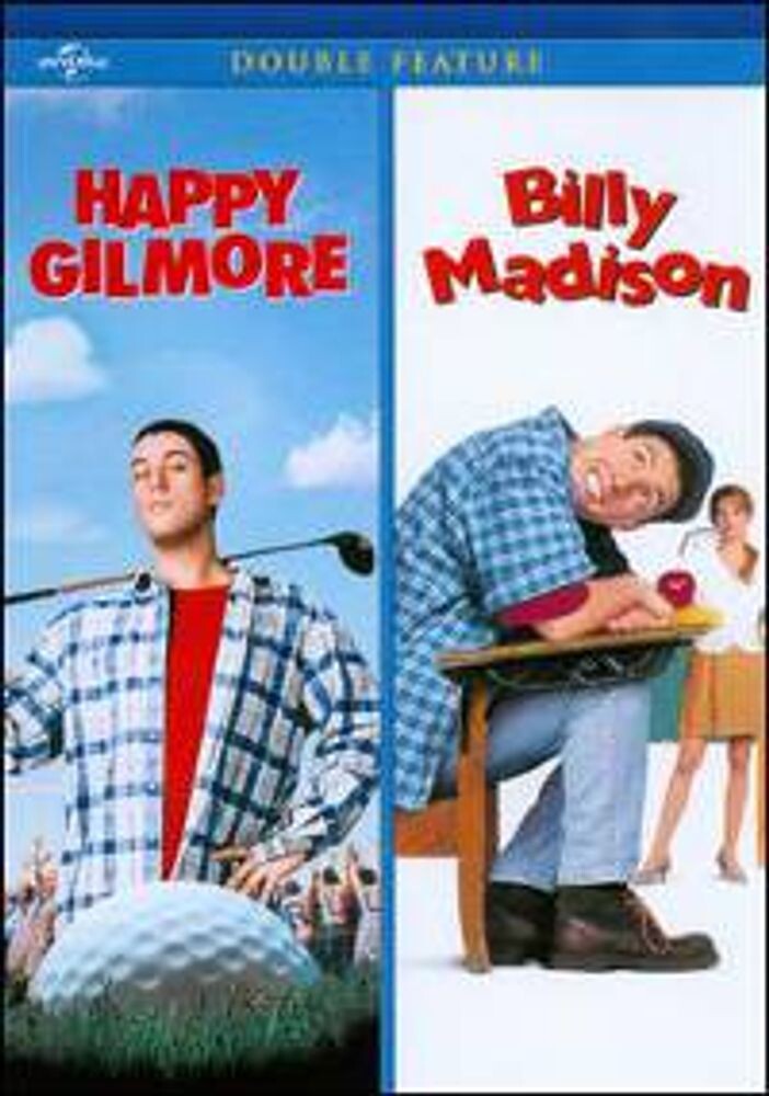 

Диск DVD Happy Gilmore / Billy Madison - Adam Sandler Double Feature
