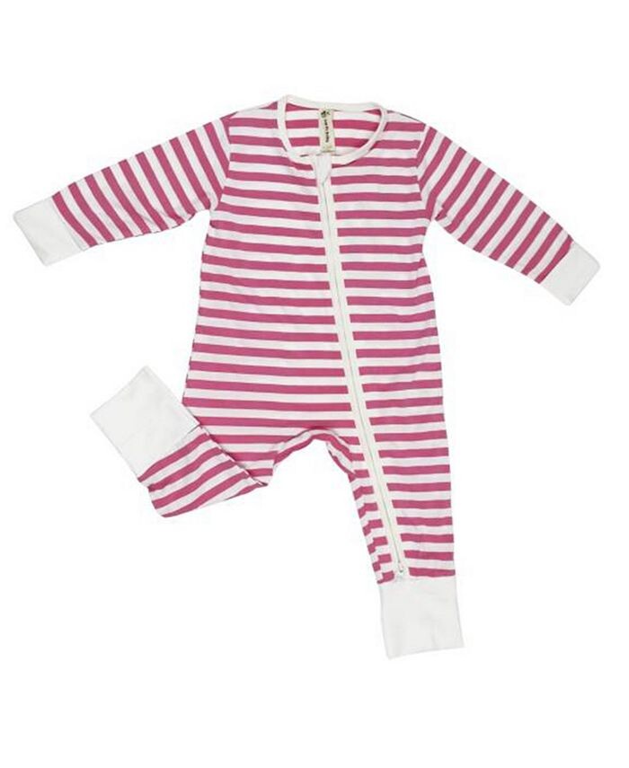 

Двусторонний комбинезон на молнии для мальчиков и девочек Earth Baby Outfitters, розовый