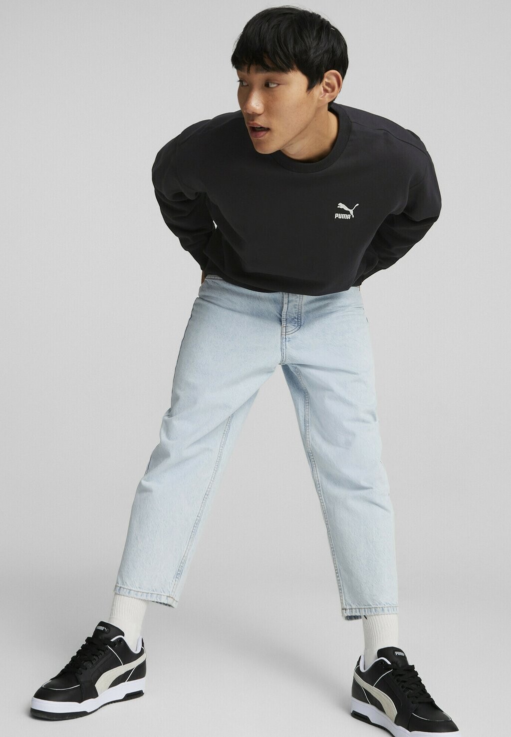

Толстовка Crew Neck Puma, черный