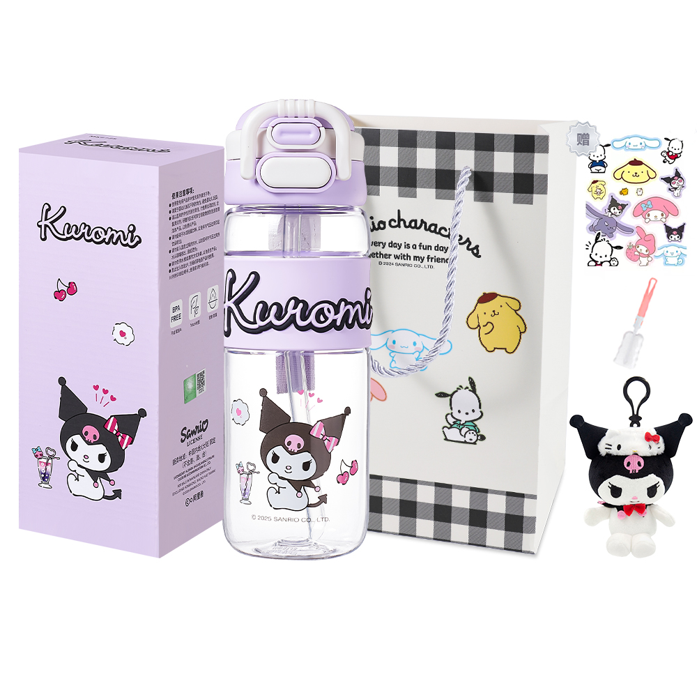 

Sanrio Пластиковый стакан Kulomi Purple 600ml