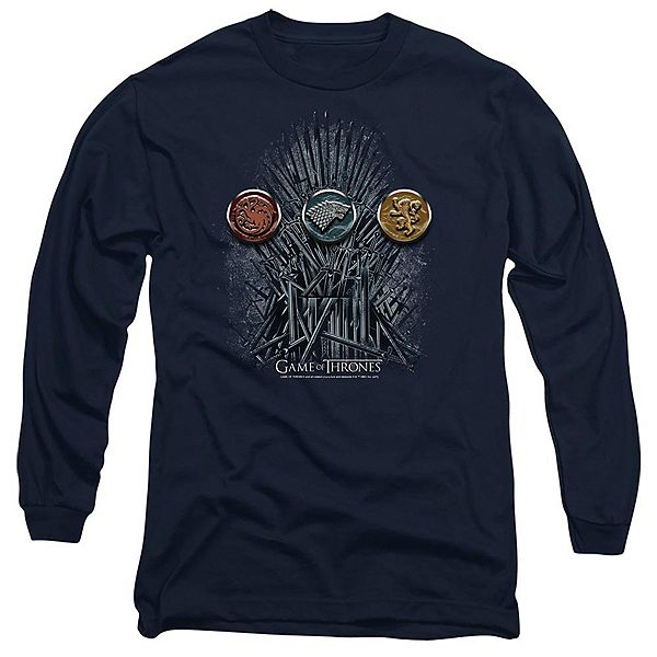 

Футболка с длинным рукавом Game of Thrones For the Throne Sigils Licensed Character