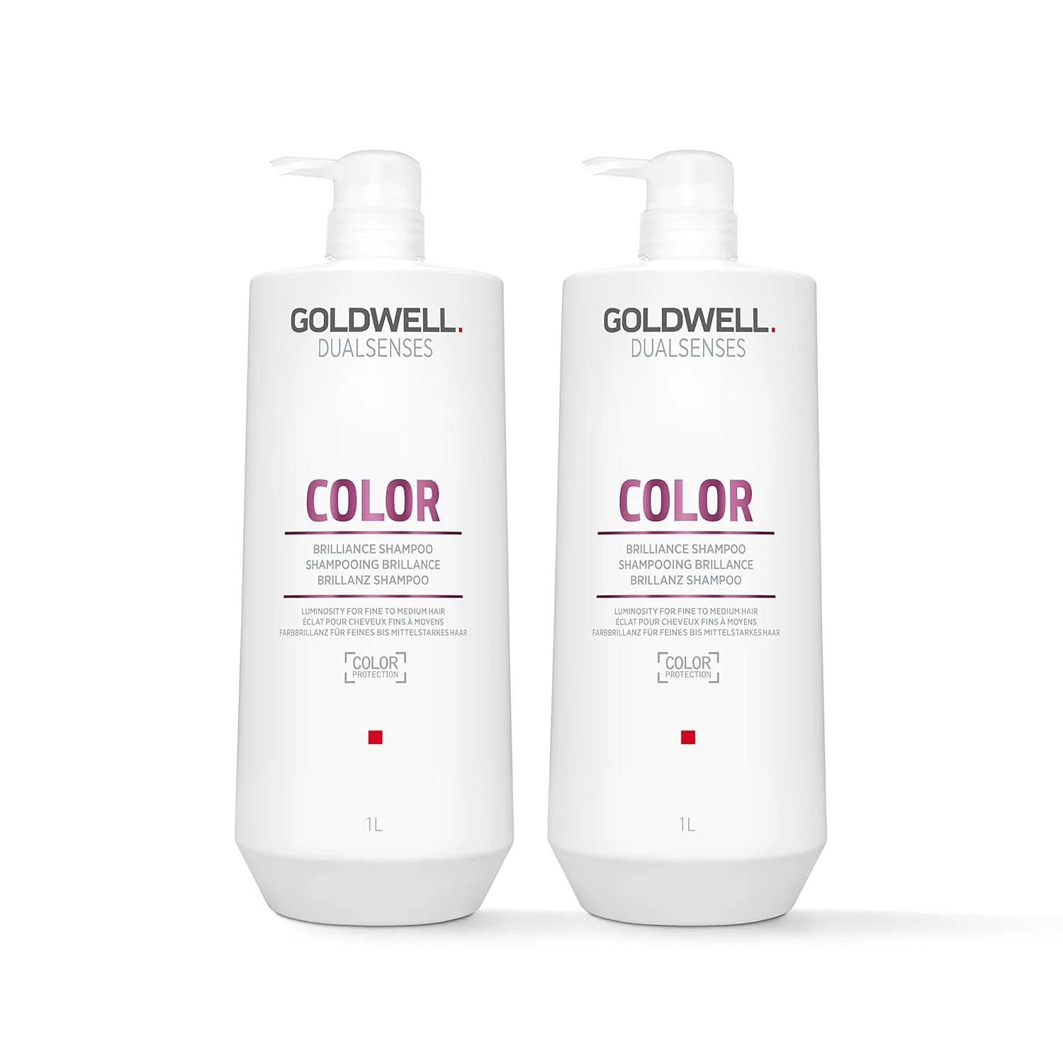 Шампунь Goldwell Dualsenses Color Brilliance 1000 мл (2 шт.)