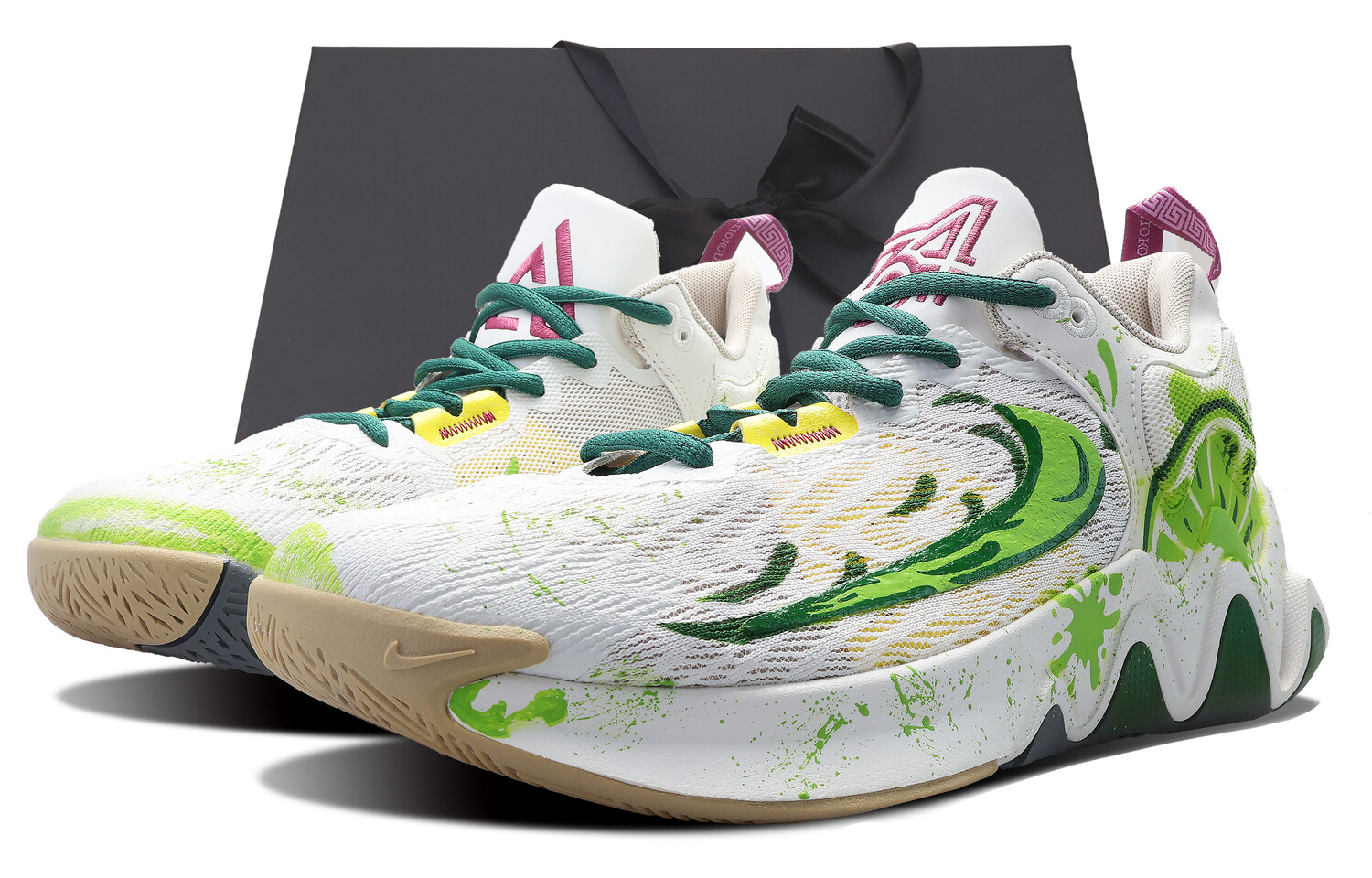 

Баскетбольные кроссовки Giannis Immortality 2 Basketball Shoes Unisex Low-Top White Nike