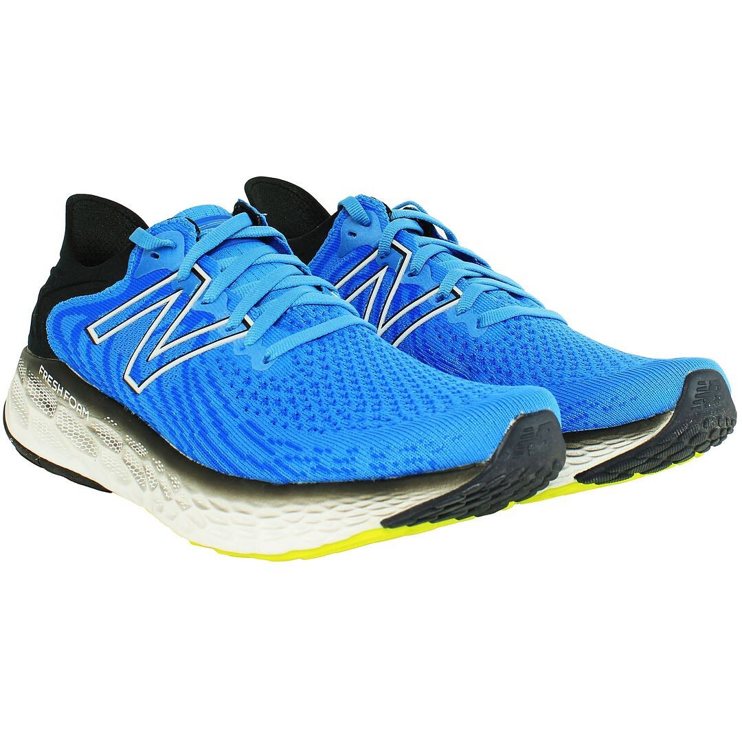

Кроссовки из свежей пены 1080v11 e New Balance, синий