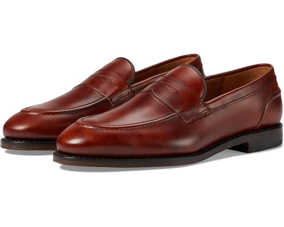 

Лоферы Allen Edmonds Randolph2.0 Penny Loafers, цвет Chili Museum Leather