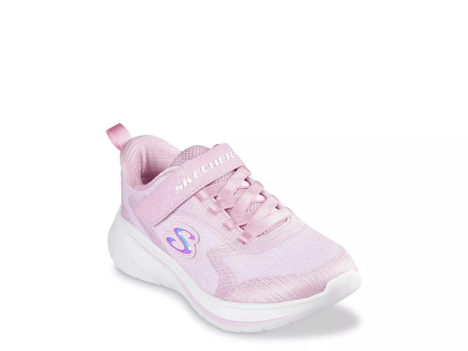 

Кроссовки Skechers Wave 92 — детские, светло-розовые