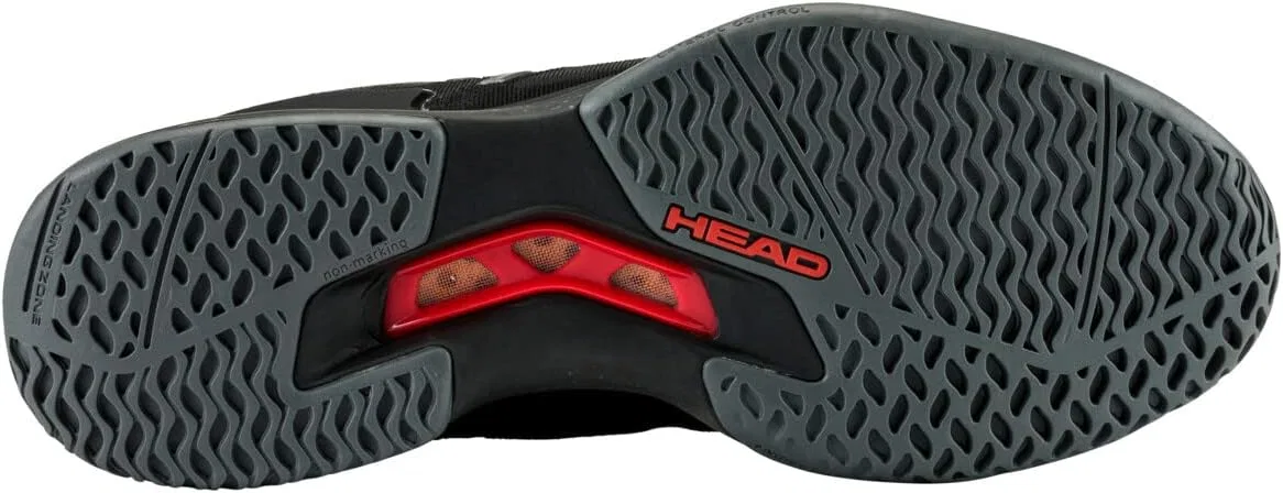 Кроссовки теннисные HEAD Sprint Pro 3.5, Black/Red — фото 3