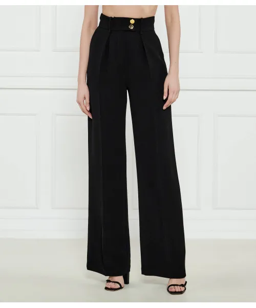 

Брюки Straight fit Elisabetta Franchi, черный