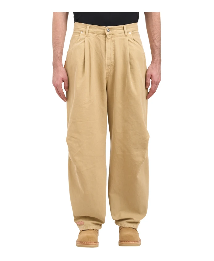 

Широкие брюки Pdf, бежевый