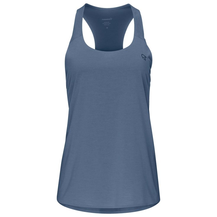 

Футболка для походов Femund Tech Singlet W Vintage Indigo - M Norrona