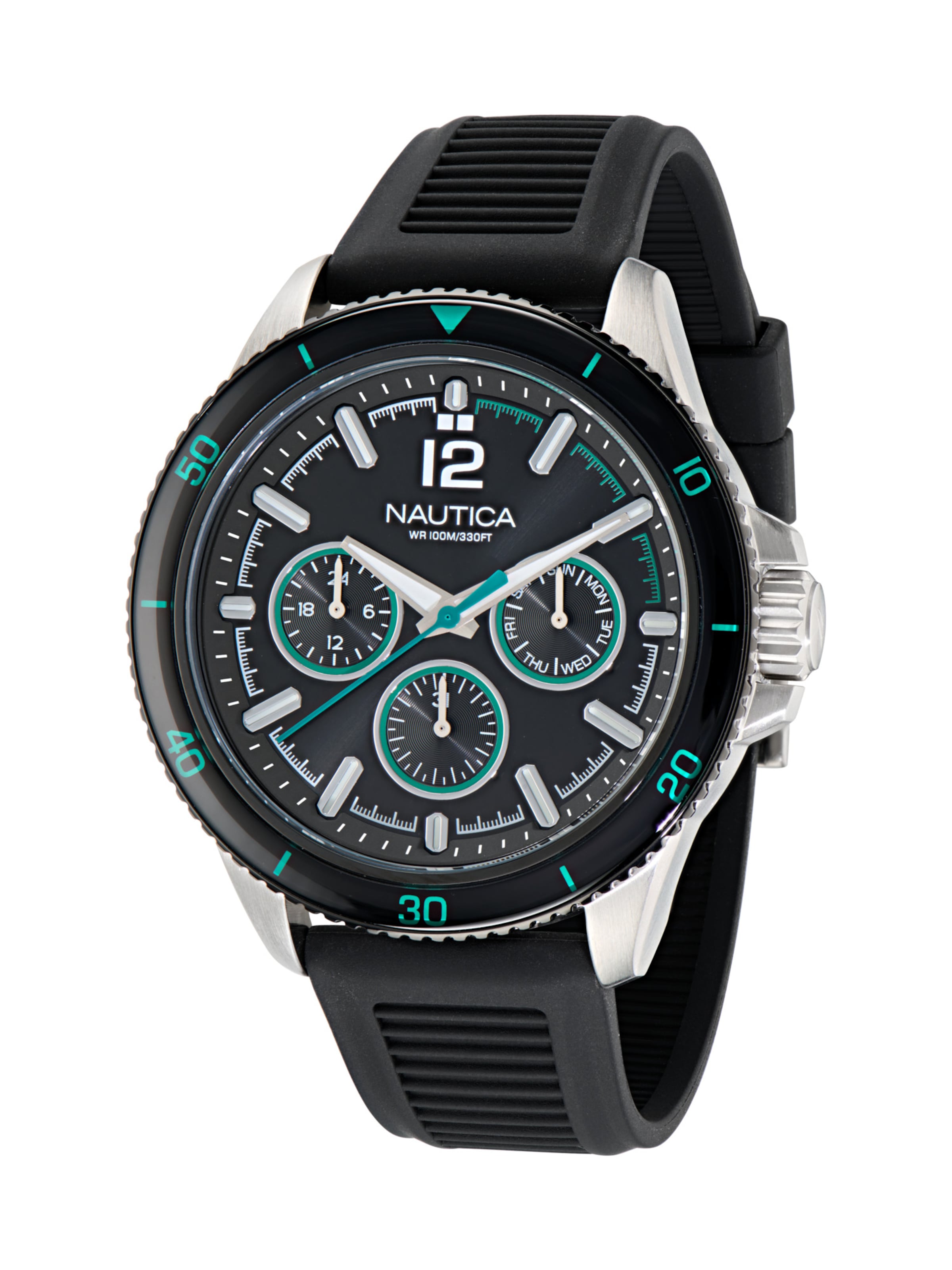 

NAUTICA Часы Analog 'WINDROSE' в серебристом цвете