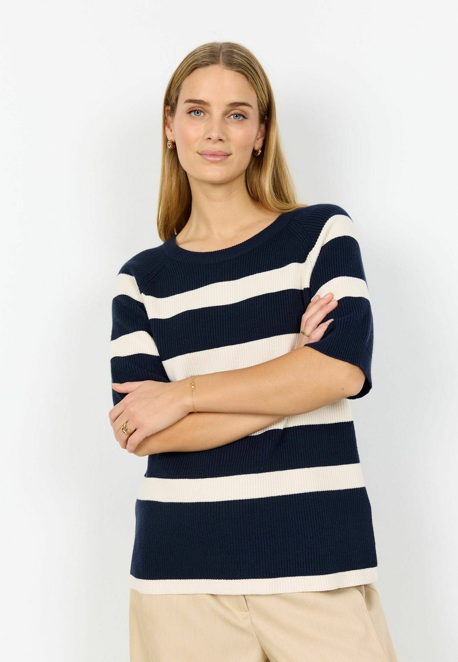 

Футболка Soyaconcept KANITA STRIPE 19, C Navy Melange Combi/Dark Blue, Синий, Футболка Soyaconcept KANITA STRIPE 19, C Navy Melange Combi/Dark Blue