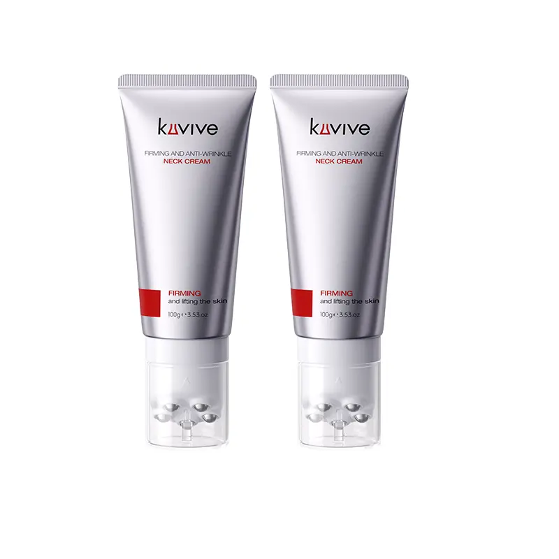 

Крем для шеи, подтягивающий, увлажняющий, восстанавливающий, увлажняющий, разглаживающий морщины, осветляющий Kuvive, 100g*2