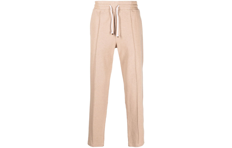 Brunello Cucinelli Повседневные брюки мужские Khaki Moderate Slim Fit — фото 3