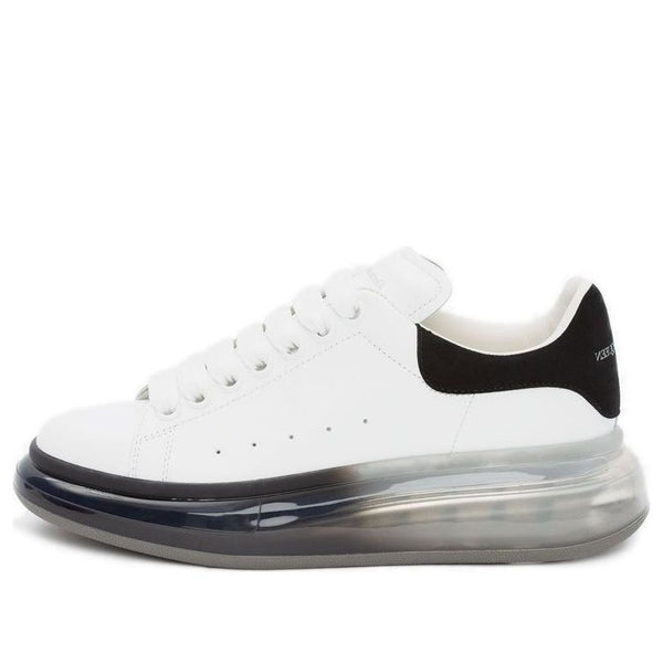 Кроссовки oversized sneaker 'black sole black' Alexander Mcqueen, белый