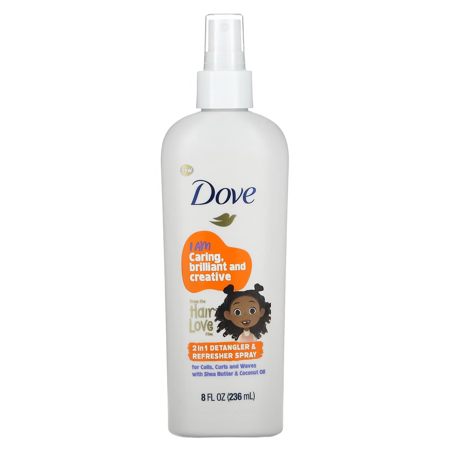 

Спрей Dove 2 в 1 освежающий и распутывающий, 236 мл