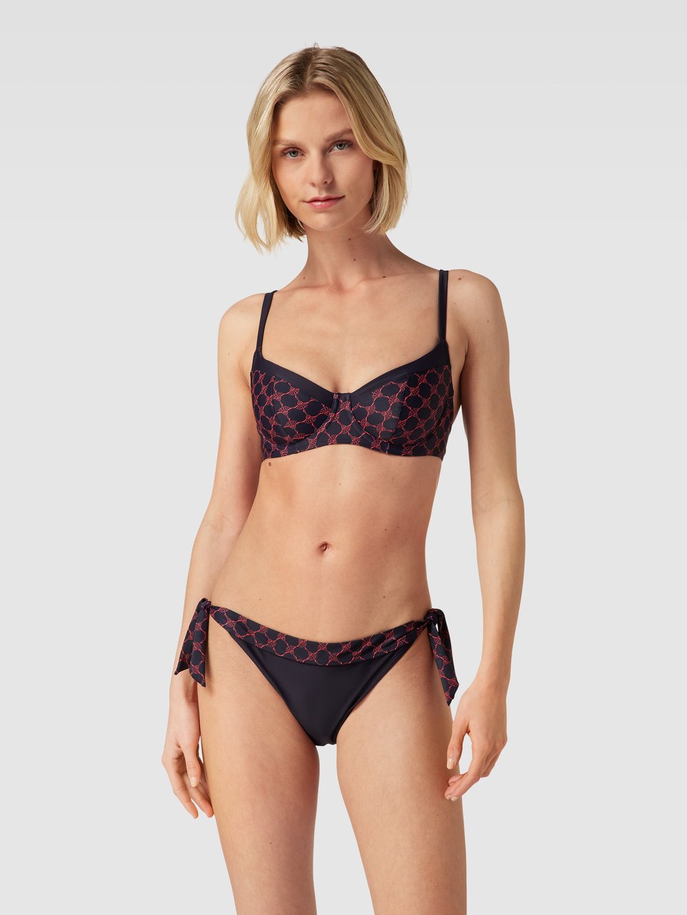 

Верх бикини на косточках, модель «Понза» JOOP! BODYWEAR, темно-синий