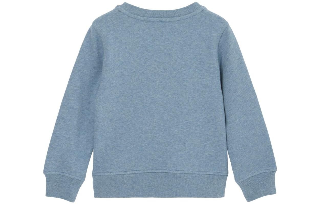 Детская толстовка Burberry, цвет Blue — фото 2