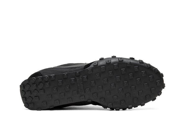 Кроссовки Nike Comme des Garçons x Waffle Racer 17 'Black', черный — фото 4