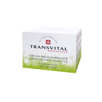 Крем для лица Transvital Essentials — Антивозрастной матирующий с цветочной водой амамелиса и витамином Е, 50 мл — фото 2