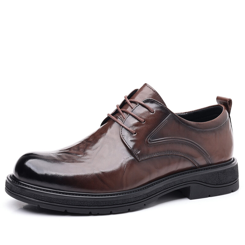 Туфли мужские Men"s Casual Men Low-Top Xiwencha, черный — фото 4