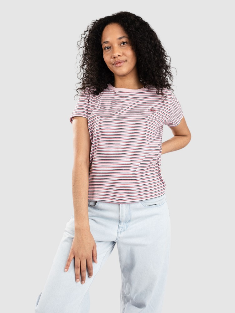 Футболка Levi's Perfect T-Shirt, coriander stripe fragrant