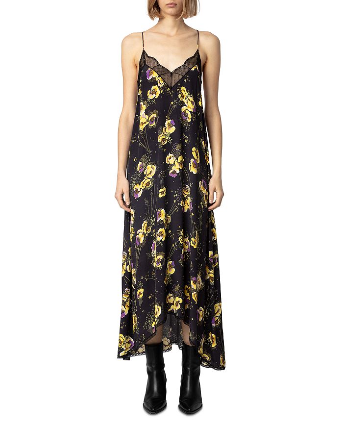 

Платье Risty Crepe Yoko Noir Zadig & Voltaire, черный