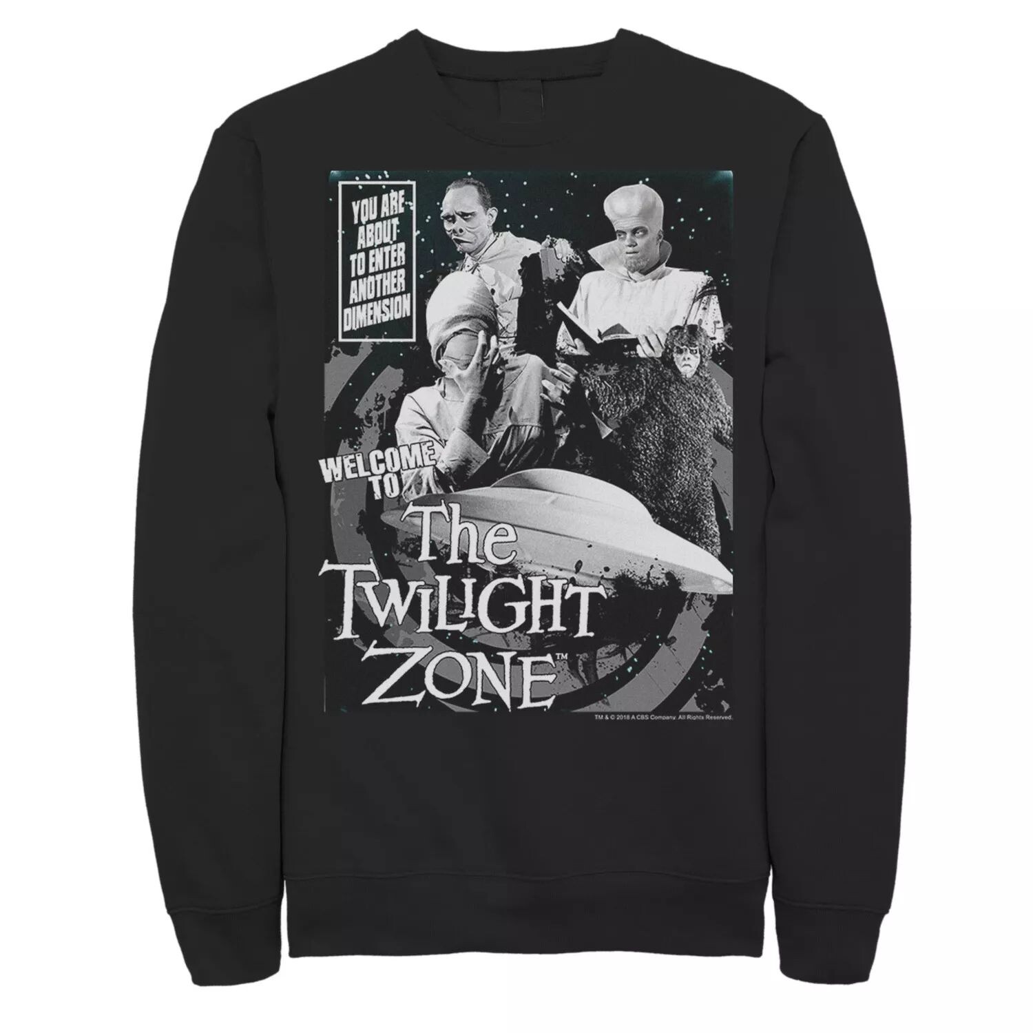 

Мужская толстовка Twilight Zone собирается войти в другое измерение Licensed Character