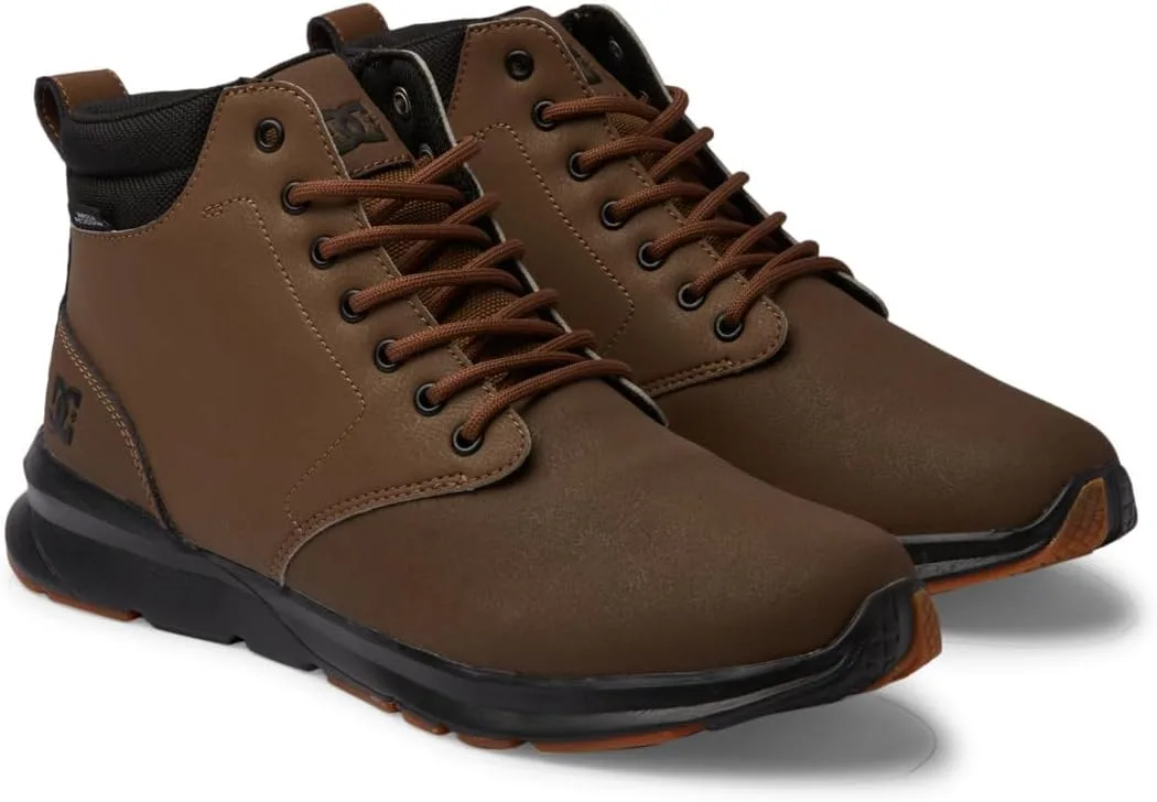 Мужские водонепроницаемые кожаные туфли DC Shoes Mason 2 ADYS700216, темно-коричневый