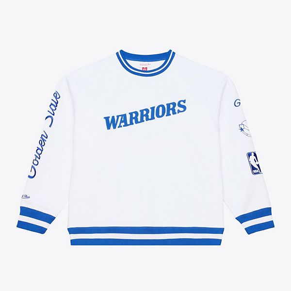 

Мужской белый свитшот Golden State Warriors Arctic Fleece Mitchell & Ness