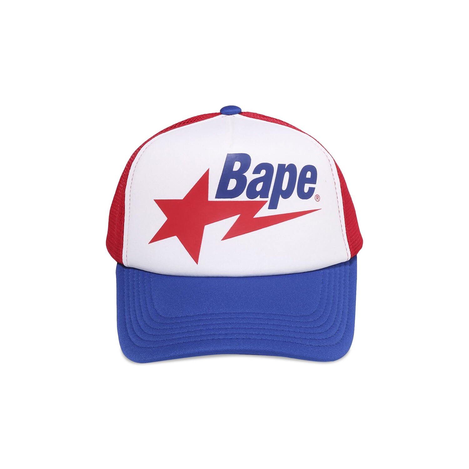 

Кепка BAPE Sta Mesh, Красный/Темно-синий