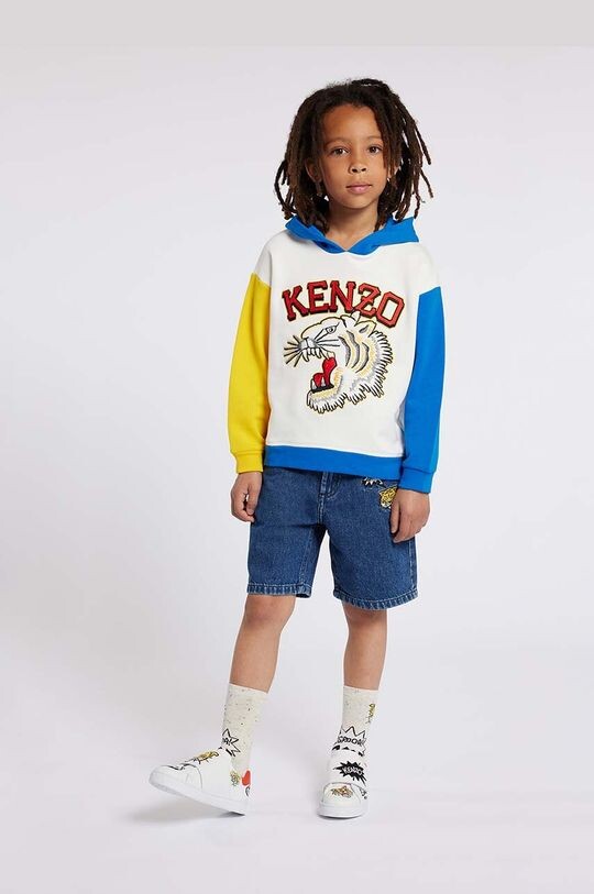 

Хлопковая толстовка Kenzo Kids для мальчиков и девочек Kenzo kids, белый