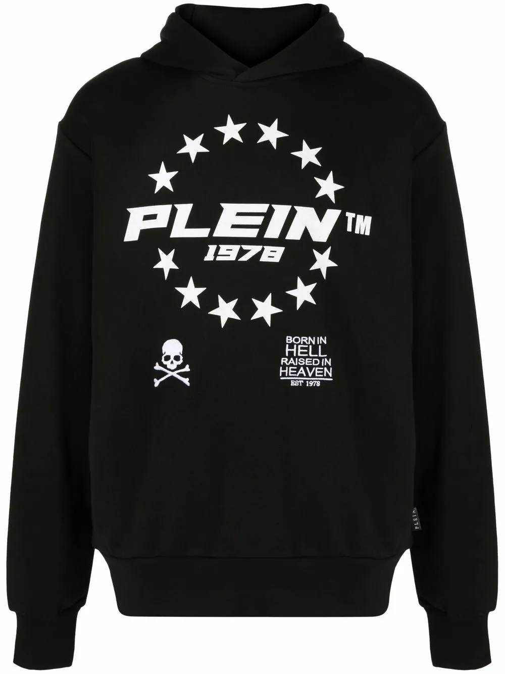 

Худи с логотипом Philipp Plein, черный