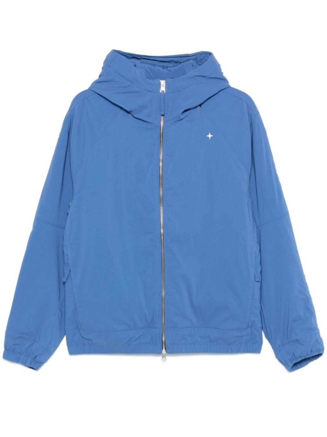 

Куртка с вышитым логотипом Stone Island, синий