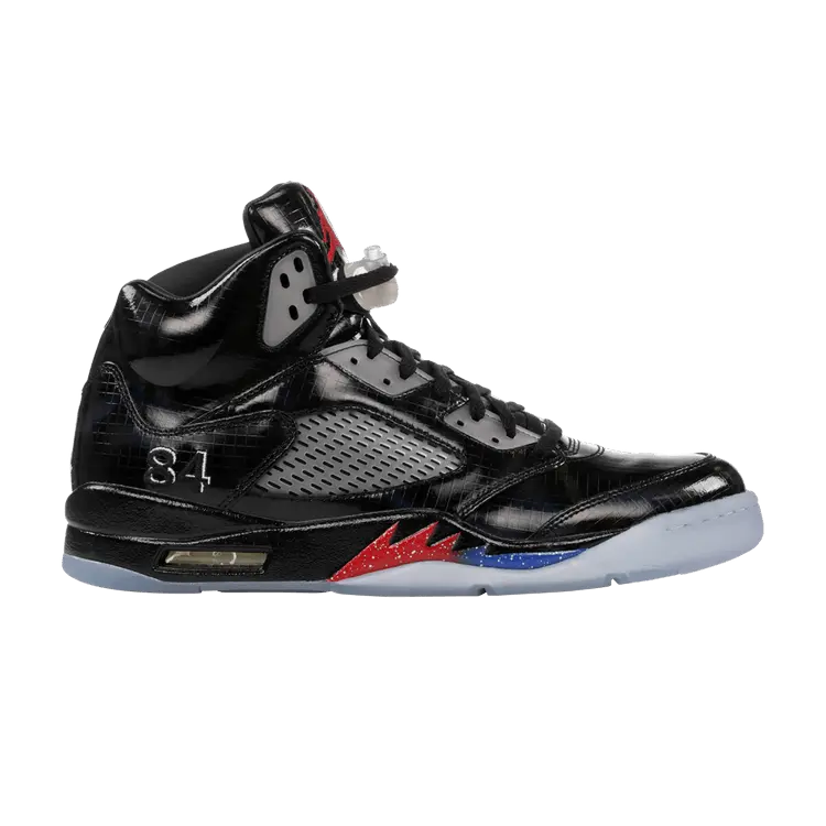 

Кроссовки Air Jordan Transformers x Air Jordan 5 Retro 'Black Ops' Sample, черный