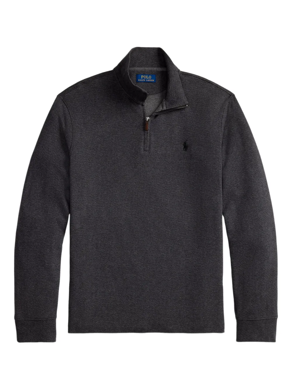 

Свитер с воротником на молнии POLO RALPH LAUREN, серый