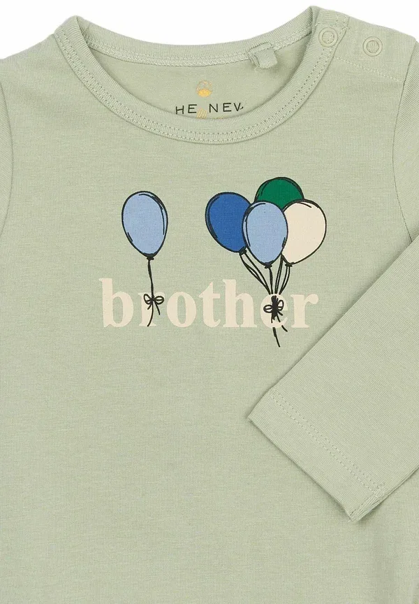 Толстовка Sbbrother body The New Siblings, аква-серый — фото 3